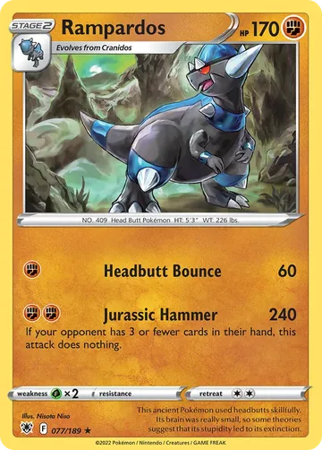 Rampardos 77 $0.57