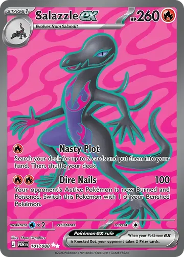 Salazzle ex 101 ¥158