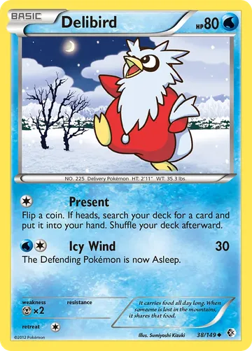 Delibird 38 $0.35