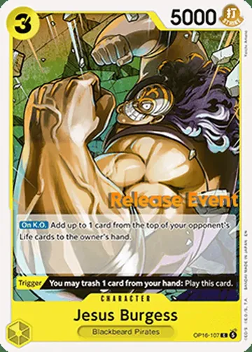 Jesus Burgess OP16-107 · 세트 출시 행사 ₩761