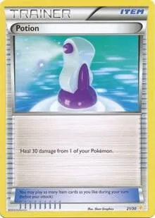 XY Trainer Kit: Pikachu Libre & Suicune 영어판 Potion (21 - Pikachu Libre Deck) 21 카드 앞면