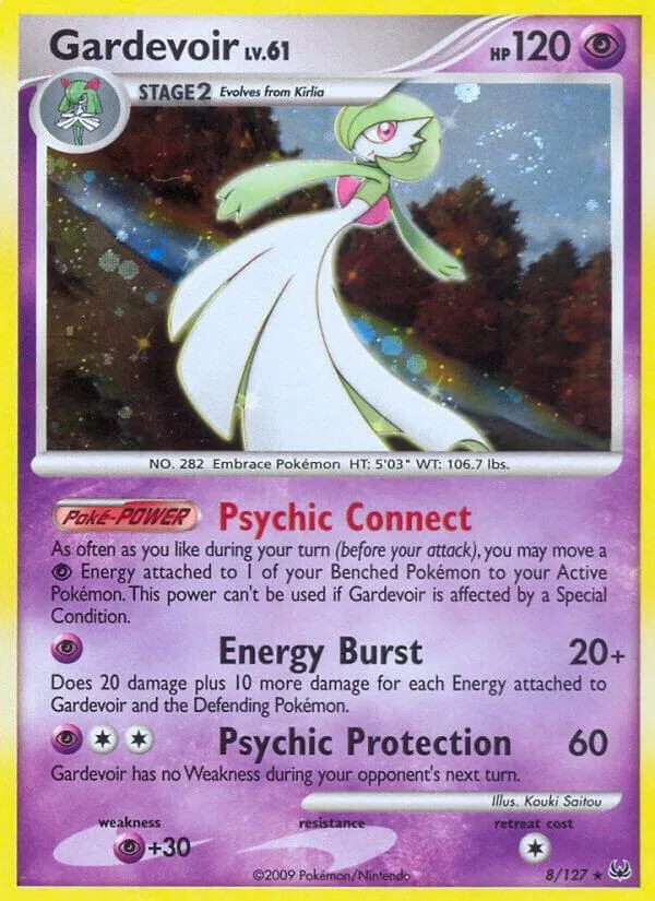 Platinum 英語版 Gardevoir 8 カード表面
