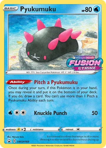 Pyukumuku SWSH169 ₩2,426