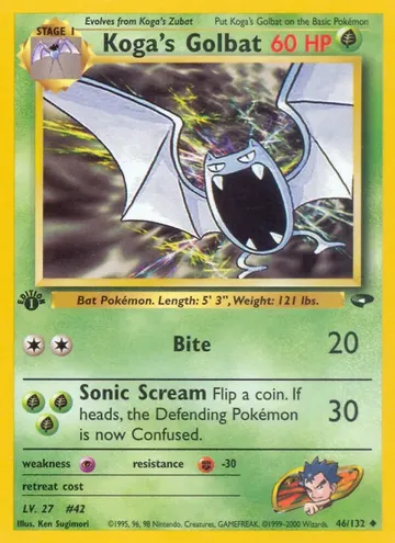 Koga's Golbat 46 $2.97