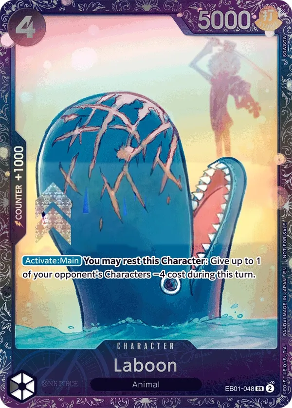 Memorial Collection 英語版 Laboon EB01-048 · パラレル 2 カード表面
