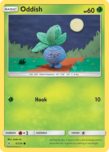 Oddish 6 $2.14