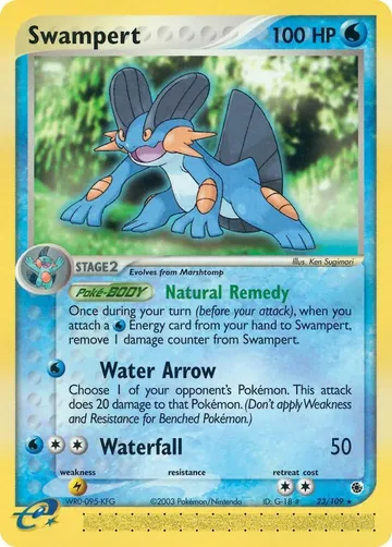 Swampert 23 $8.61