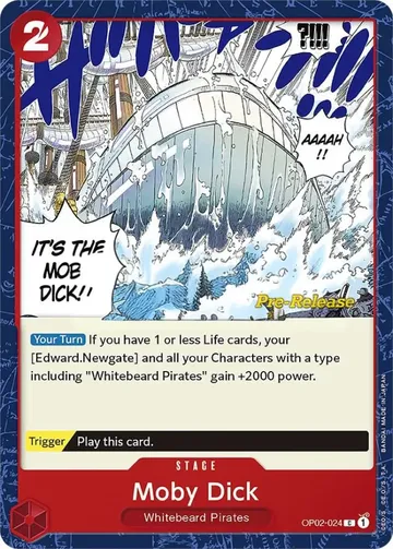 Moby Dick OP02-024 · プレリリース ¥3,777
