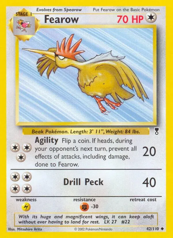 Legendary Collection 英語版 Fearow 42 カード表面