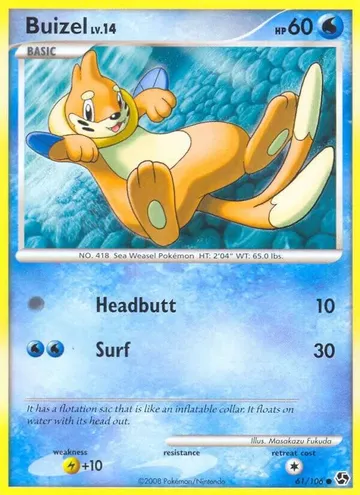 Buizel 61 $0.34