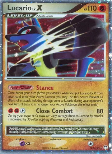 Lucario LV.X 122 $216.04