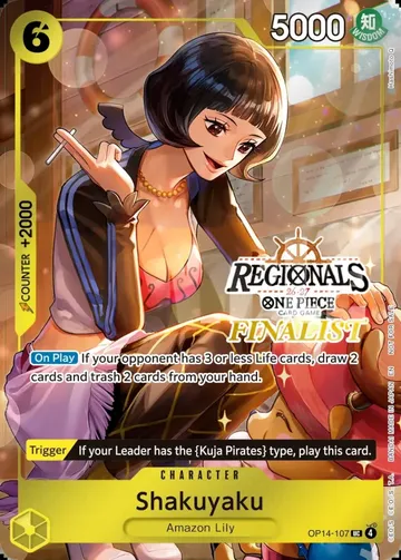 Shakuyaku OP14-107 · Regional Finalist $223.37