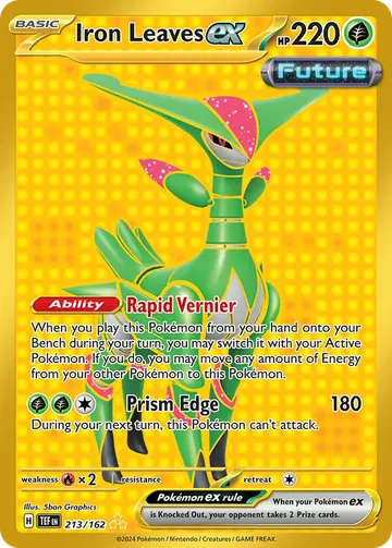 Iron Leaves ex 213 $8.00