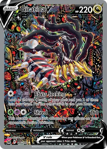 Giratina V 186 $821.01