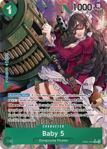 Baby 5 OP05-034 · Parallel $3.35
