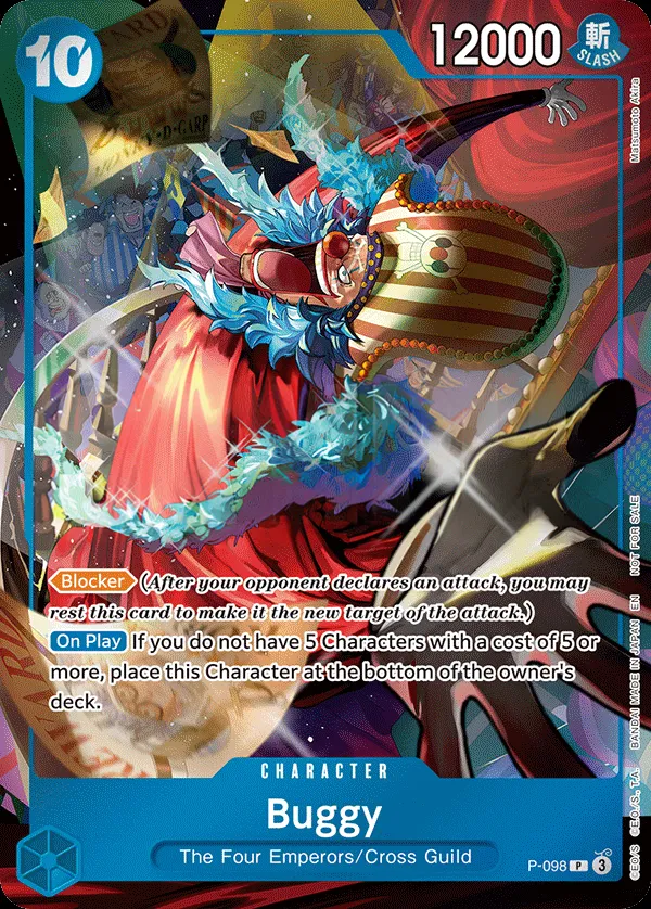 Promotion Cards 英語版 Buggy P-098 カード表面