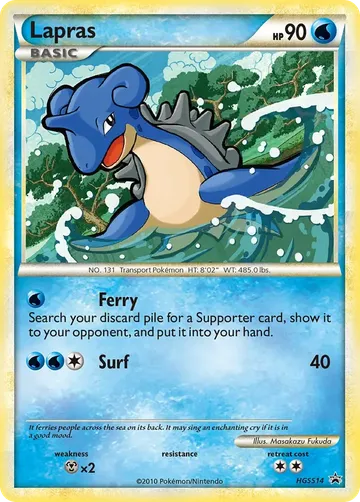 Lapras HGSS14 $32.72