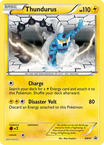 Thundurus BW41 $3.23