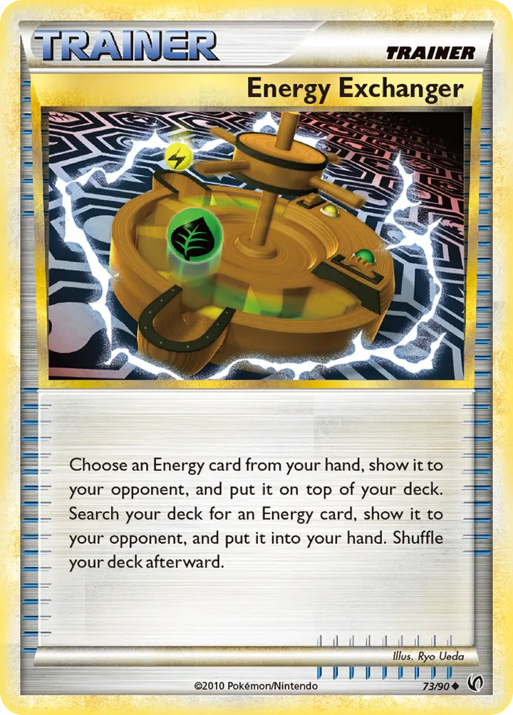 HS—Undaunted 英語版 Energy Exchanger 73 カード表面
