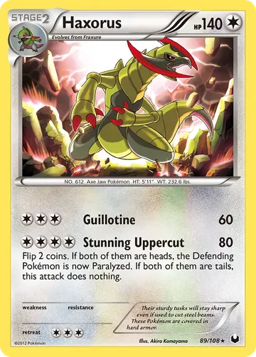 Haxorus 89 $5.25