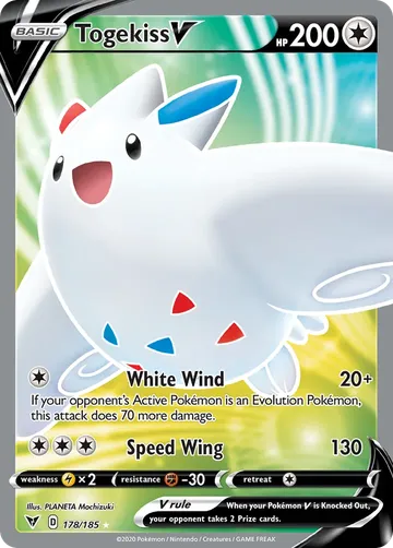 Togekiss V 178 $4.93
