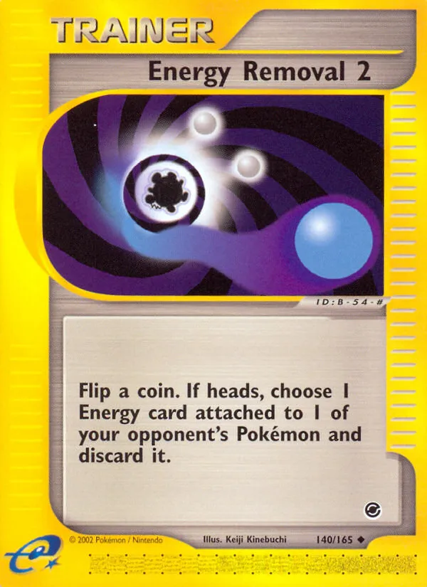Expedition Base Set 영어판 Energy Removal 2 140 카드 앞면