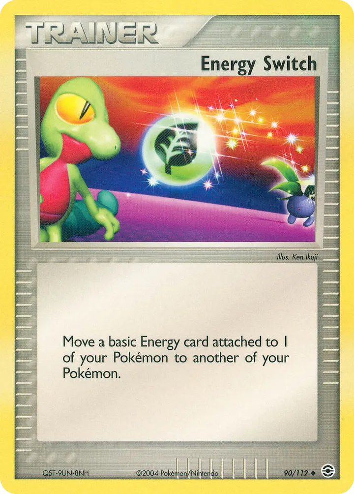 EX FireRed & LeafGreen 英語版 Energy Switch 90 カード表面