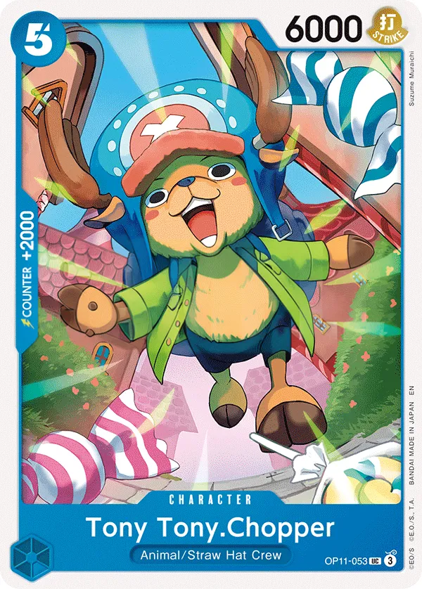 Front of Tony Tony.Chopper OP11-053, A Fist of Divine Speed English