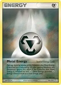 EX Holon Phantoms 영어판 Metal Energy 95 카드 앞면