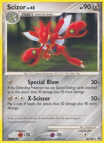 Scizor 29 $17.19