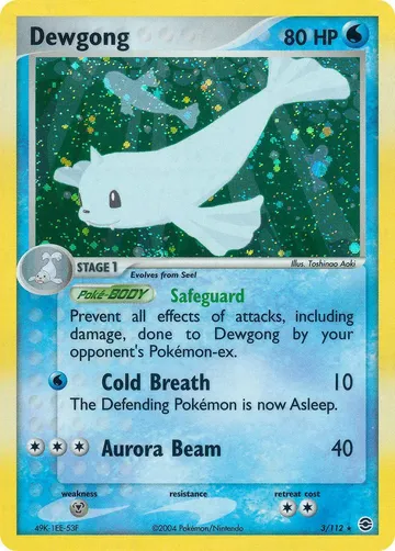 Dewgong 3 $40.75