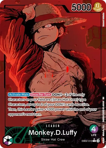Monkey.D.Luffy EB02-010 · Parallel $1,038.76
