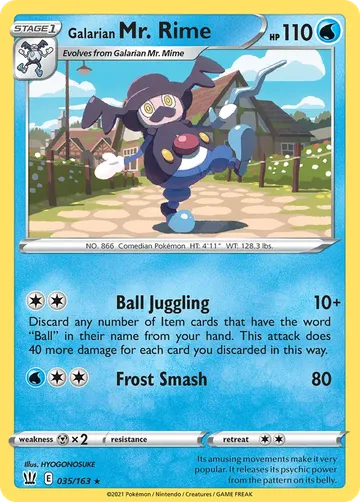 Galarian Mr. Rime 35 $0.24