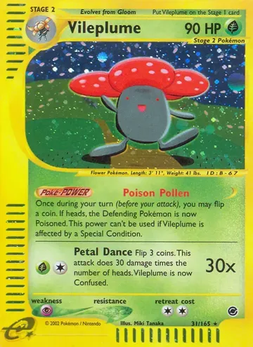 Vileplume 31 $81.30