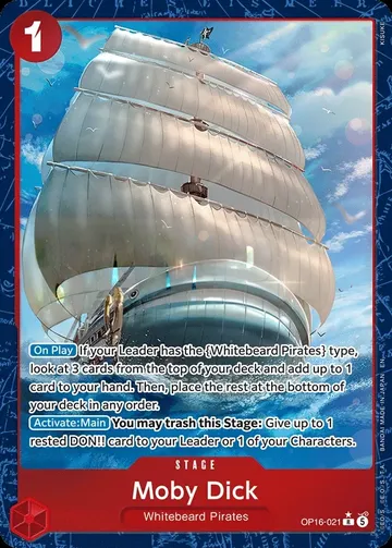 Moby Dick OP16-021 · パラレル ¥2,251