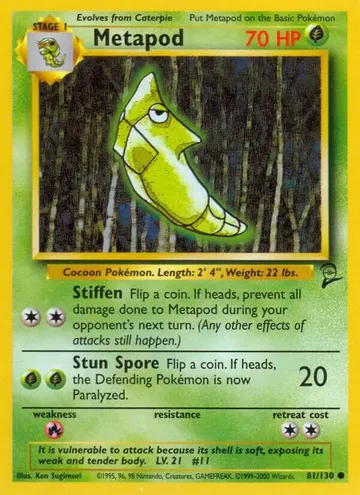 Metapod 81 ¥136