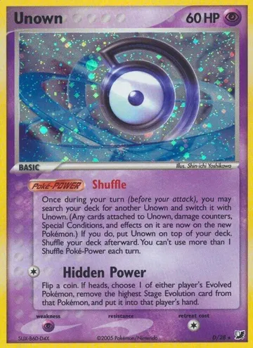Unown D $53.02