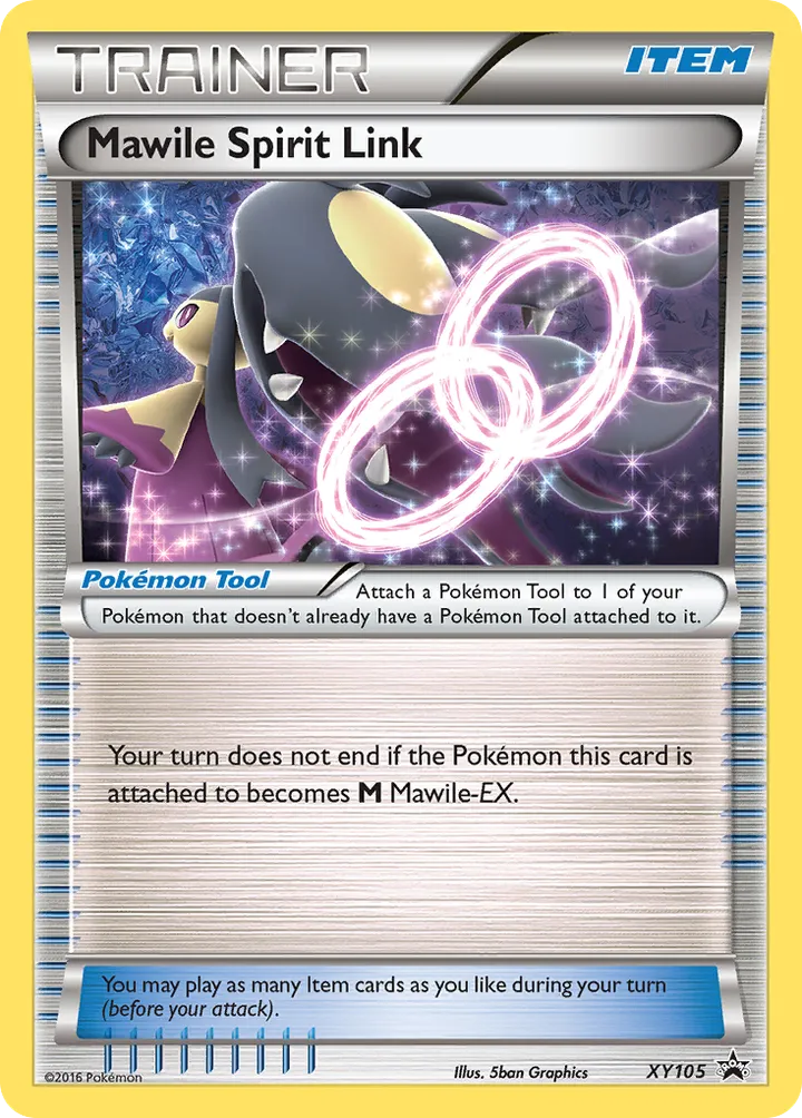XY Black Star Promos 英語版 Mawile Spirit Link XY105 カード表面