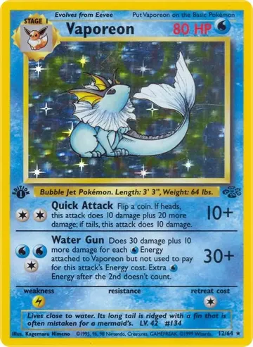 Vaporeon 12 ₩66,729