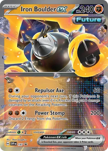 Iron Boulder ex 147 $0.59