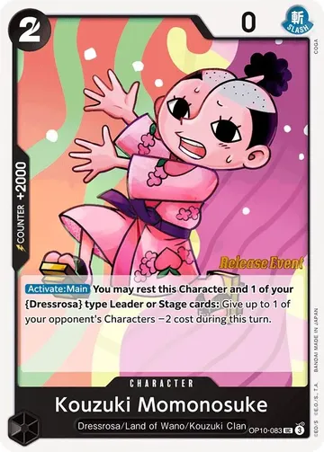 Kouzuki Momonosuke OP10-083 · Pre-Release $1.40