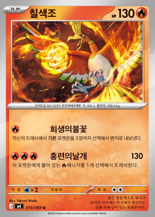 Front of 칠색조 10, 닌자스피너 Korean