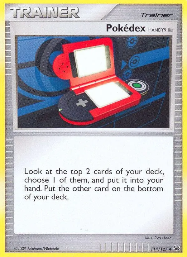 Platinum 英語版 Pokédex HANDY910is 114 カード表面