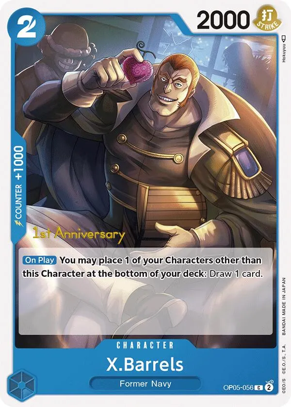 Awakening of the New Era 영어판 X.Barrels OP05-056 · 기념 대회 카드 앞면