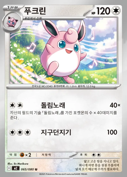 Front of 푸크린 65, 인페르노X Korean