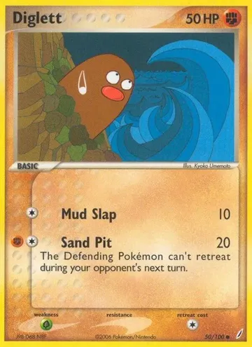 Diglett 50 $2.99