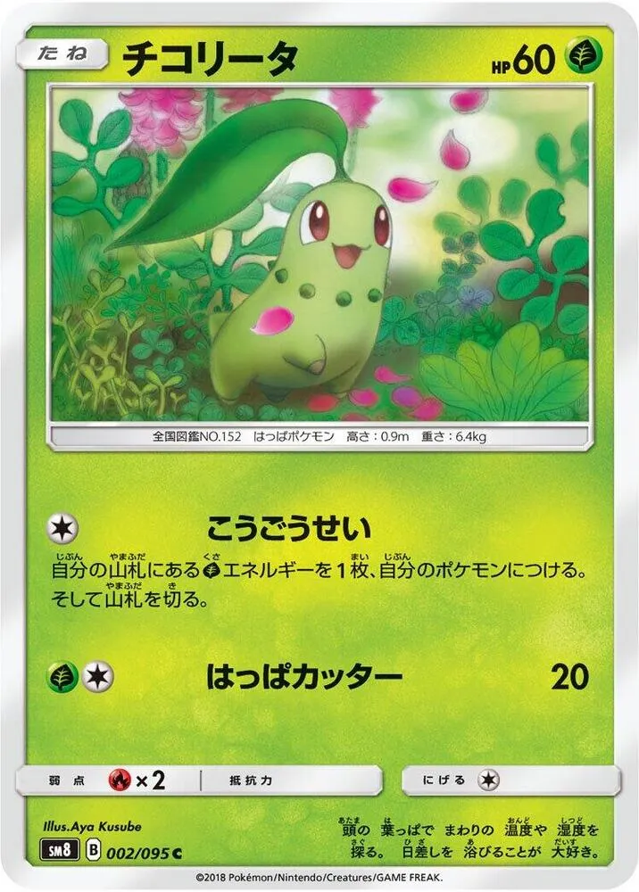 Front of Chikorita 2, 超爆インパクト Japanese