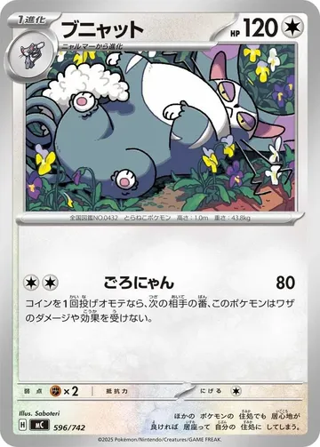 ブニャット 596 ₩2,909