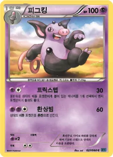 Front of 피그킹 27, X컬렉션 Korean