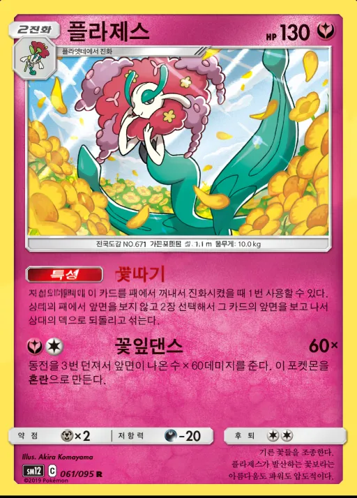 Front of 플라제스 61, 얼터제네시스 Korean